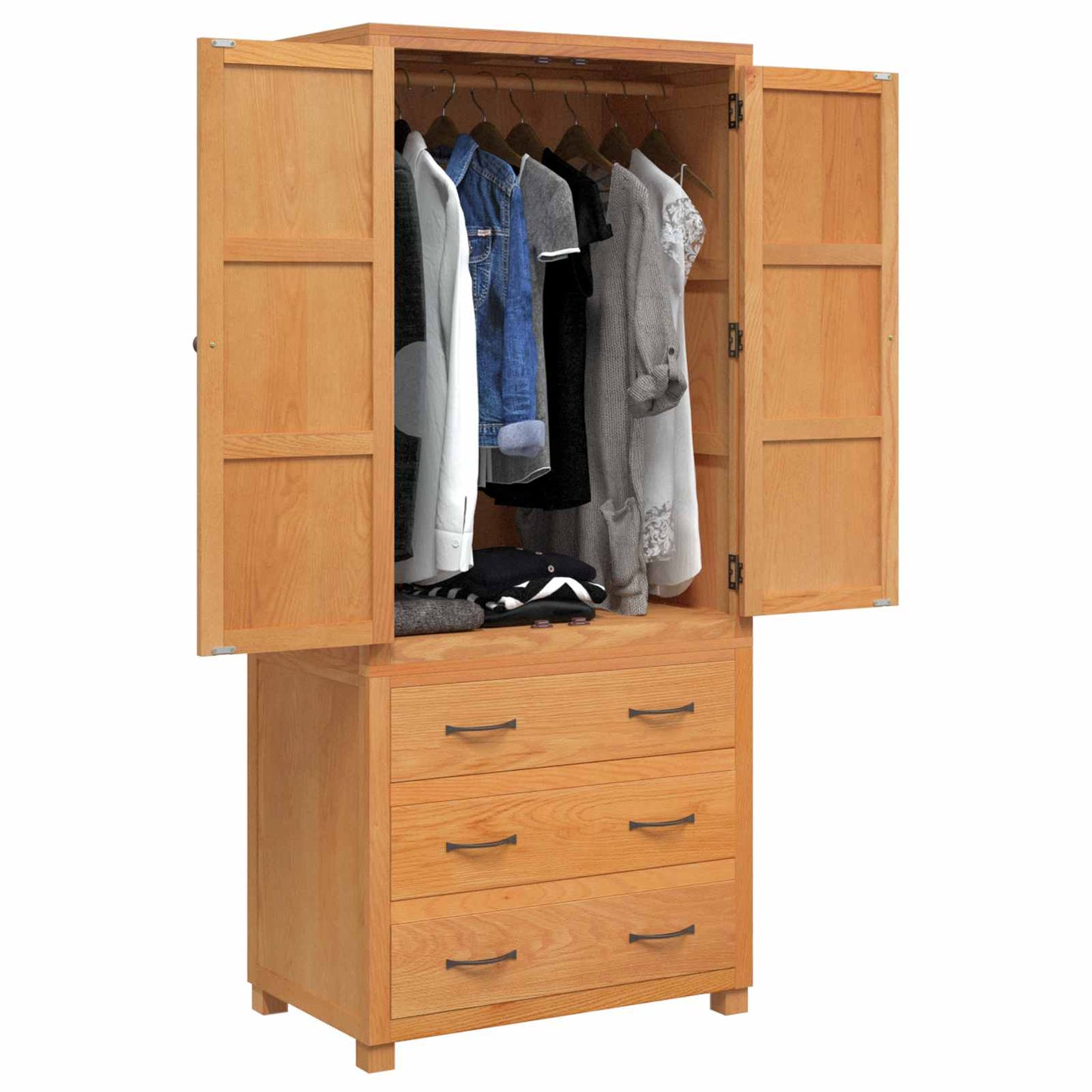 Opslagmeubel Set met lade met opslag Bruin Bewerkt hout is nu te koop bij PeponiXL, paradijselijk wonen!
