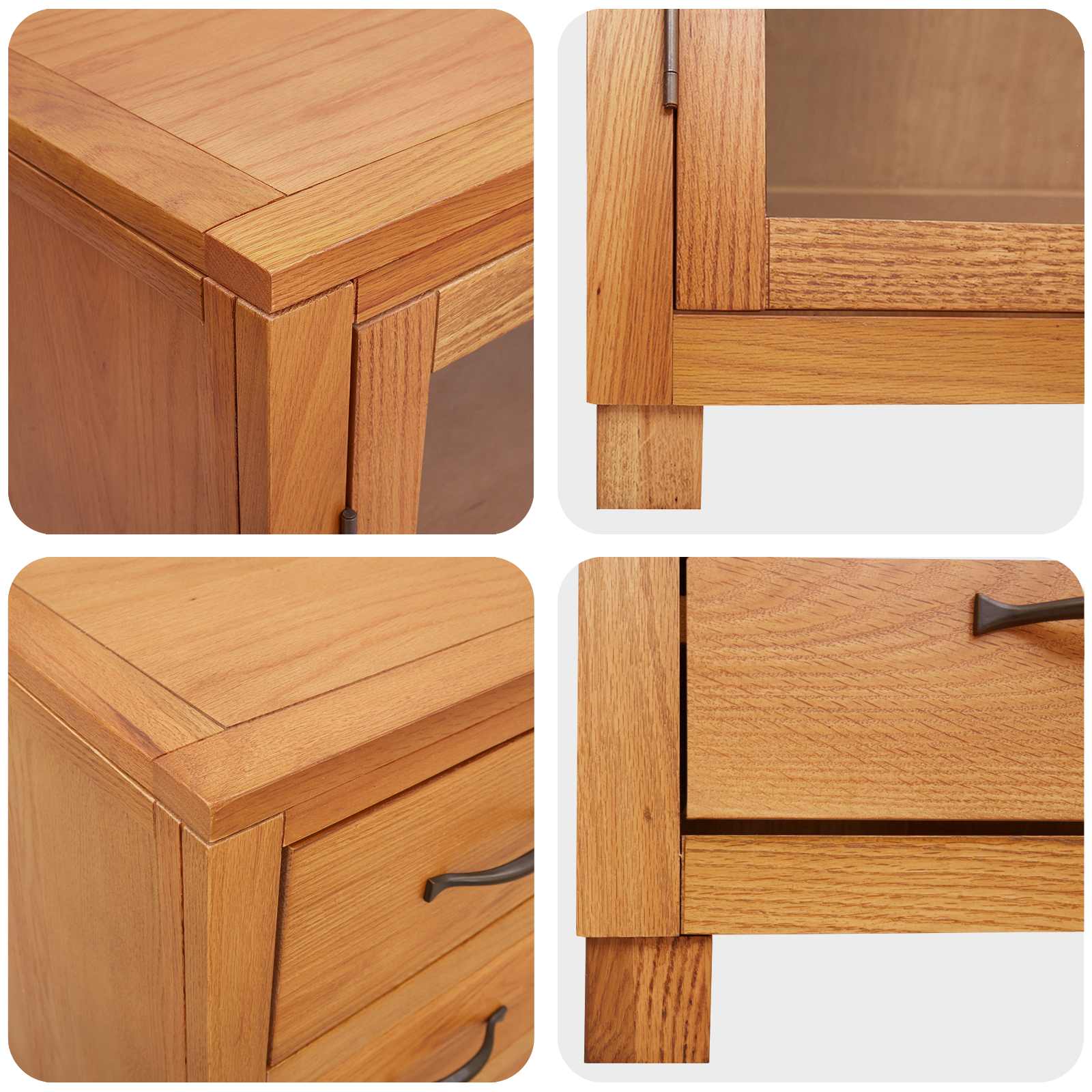 Opslagmeubel Set met lade met opslag Bruin Bewerkt hout is nu te koop bij PeponiXL, paradijselijk wonen!