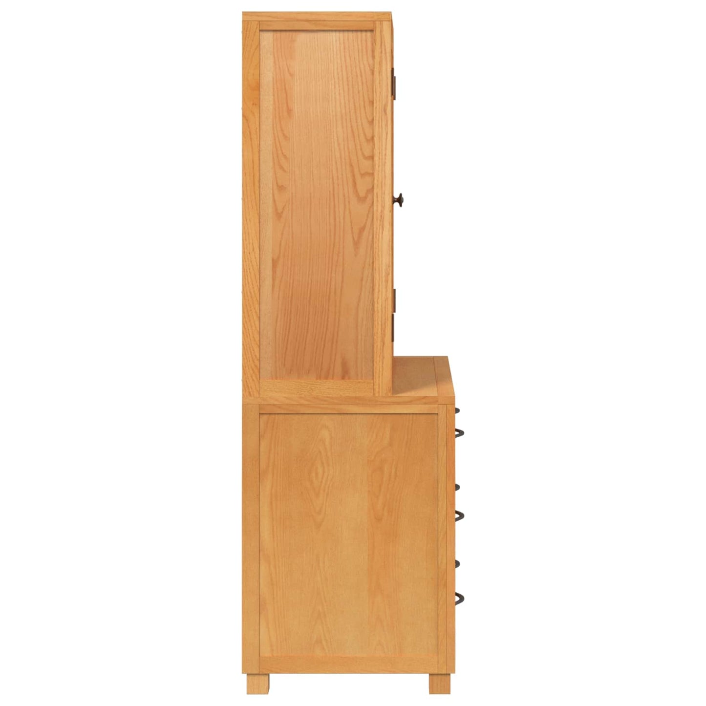 Opslagmeubel Set met lade met opslag Bruin Bewerkt hout is nu te koop bij PeponiXL, paradijselijk wonen!