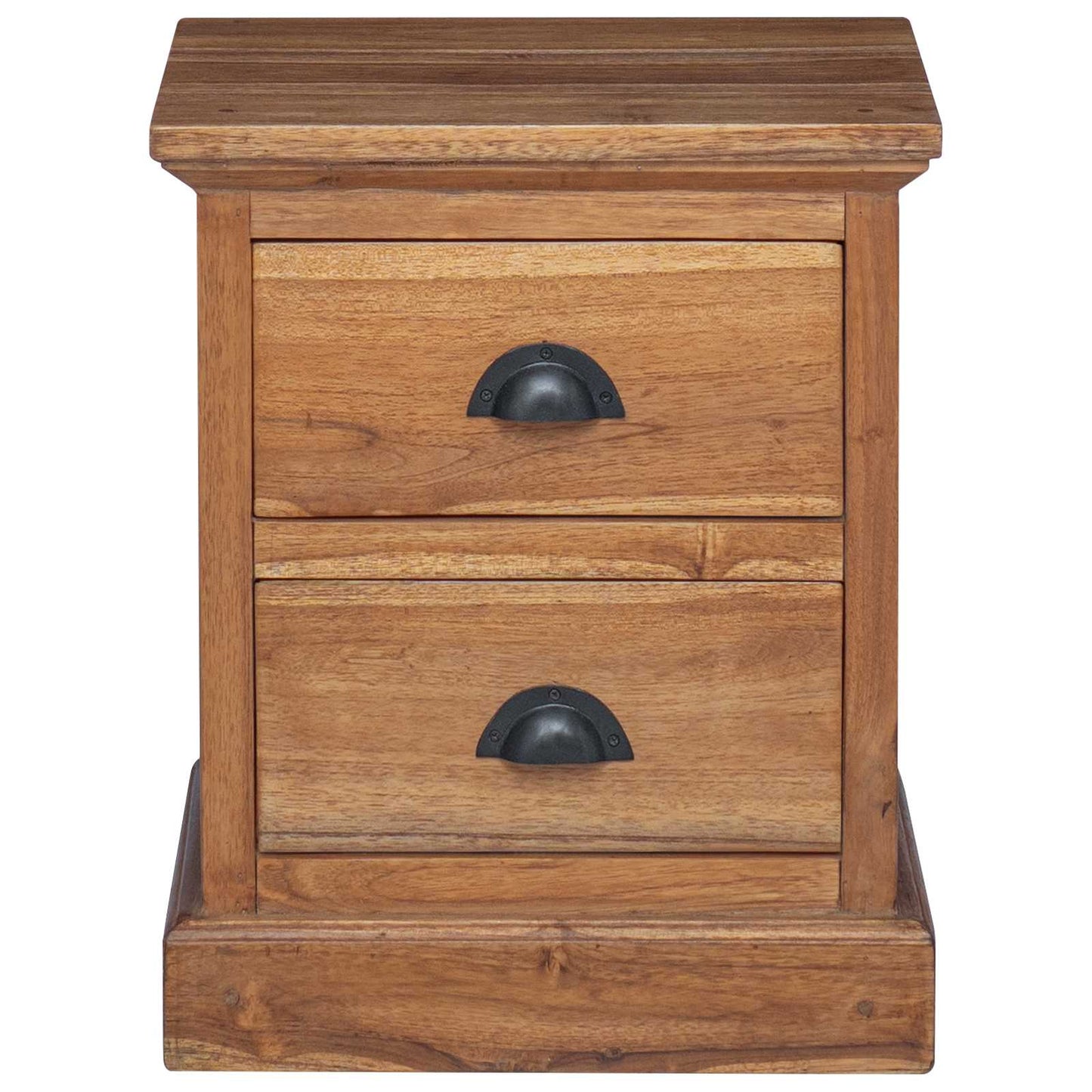 Nachtkastje met lade Naturel 40 x 30 x 50 cm Massief Teakhout is nu te koop bij PeponiXL, paradijselijk wonen!