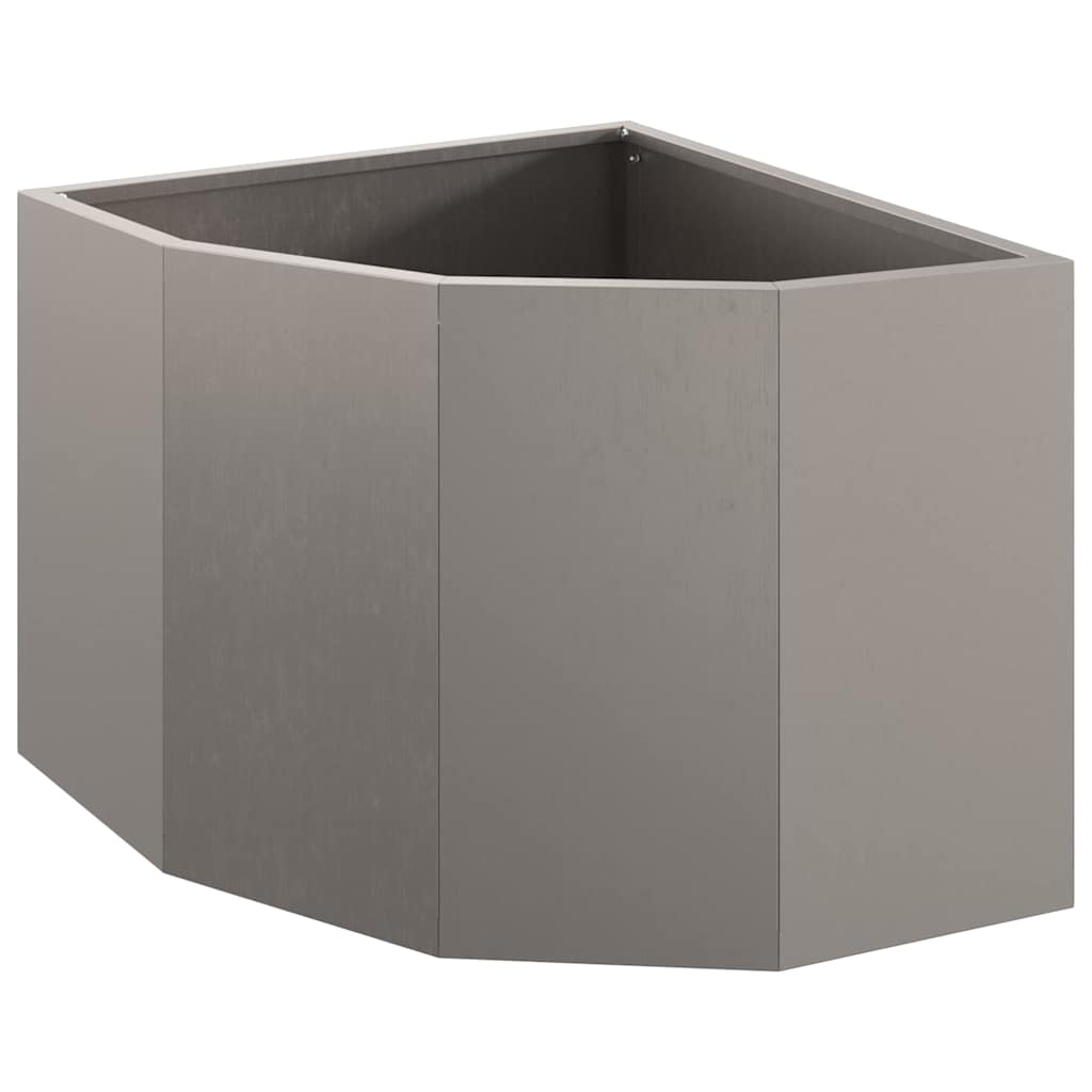 Hoek Plantbak Roestig 45 x 45 x 35 cm Cortenstaal is nu te koop bij PeponiXL, paradijselijk wonen!