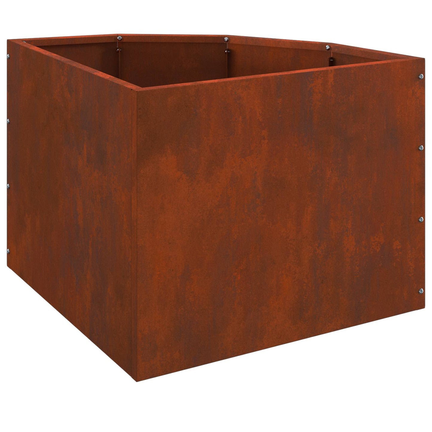 Hoek Plantbak Roestig 45 x 45 x 35 cm Cortenstaal is nu te koop bij PeponiXL, paradijselijk wonen!