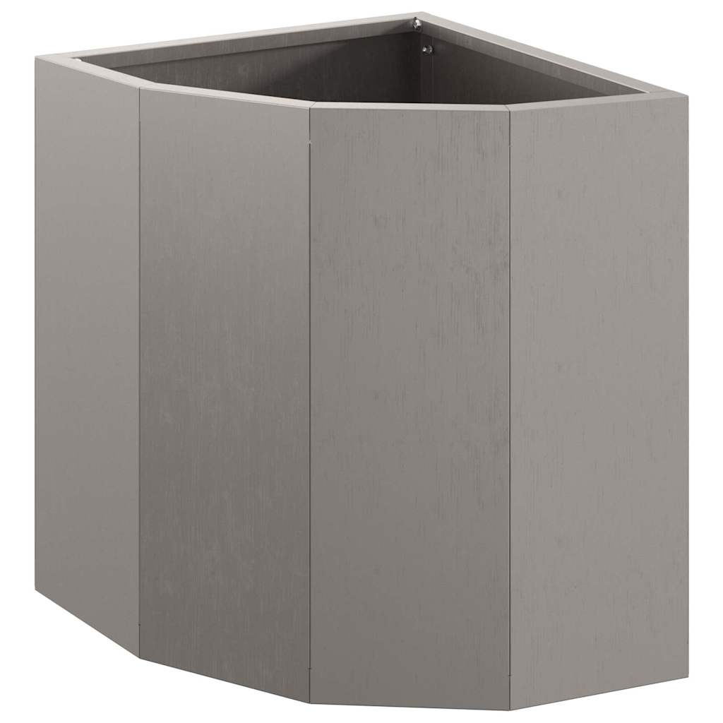 Hoek Plantbak Roestig 30 x 30 x 35 cm Cortenstaal is nu te koop bij PeponiXL, paradijselijk wonen!