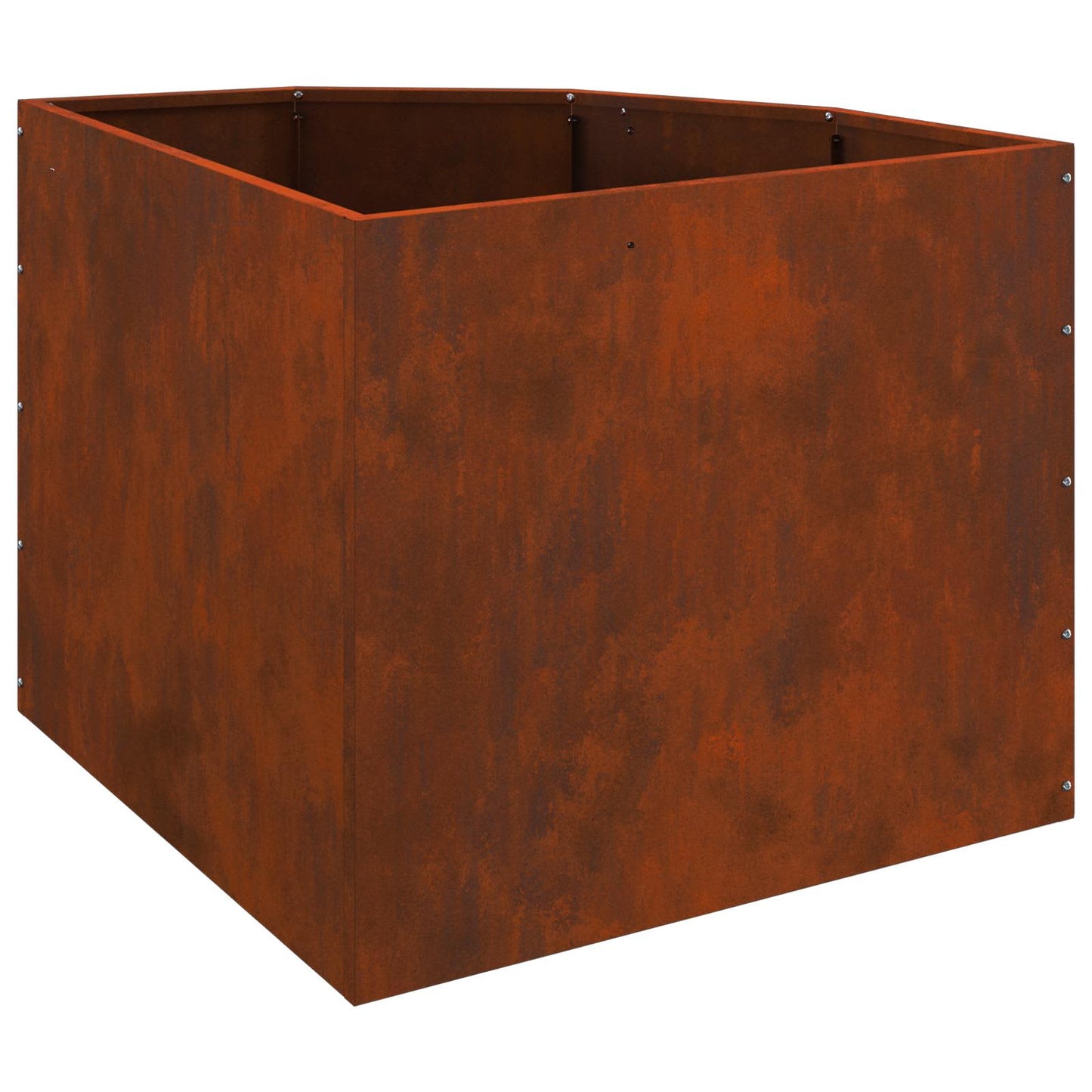 Hoek Plantbak Roestig 60 x 60 x 50 cm is nu te koop bij PeponiXL, paradijselijk wonen!