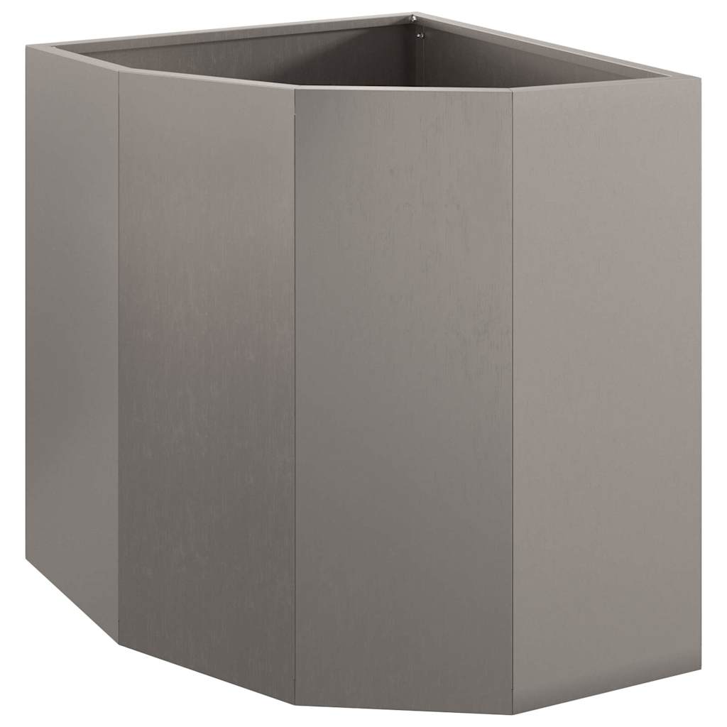 Hoek Plantbak Roestig 45 x 45 x 50 cm is nu te koop bij PeponiXL, paradijselijk wonen!