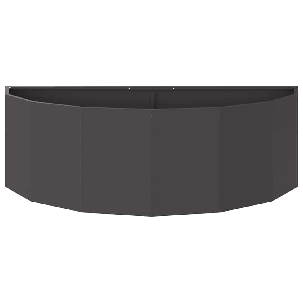 Plantenbak Zwart 120 x 60 x 35 cm Staal is nu te koop bij PeponiXL, paradijselijk wonen!