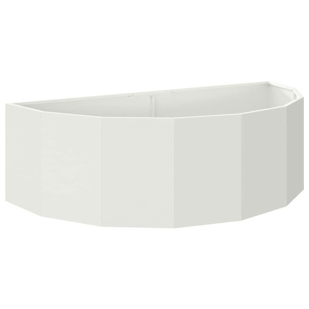 Plantenbak Wit 120 x 60 x 35 cm Staal is nu te koop bij PeponiXL, paradijselijk wonen!