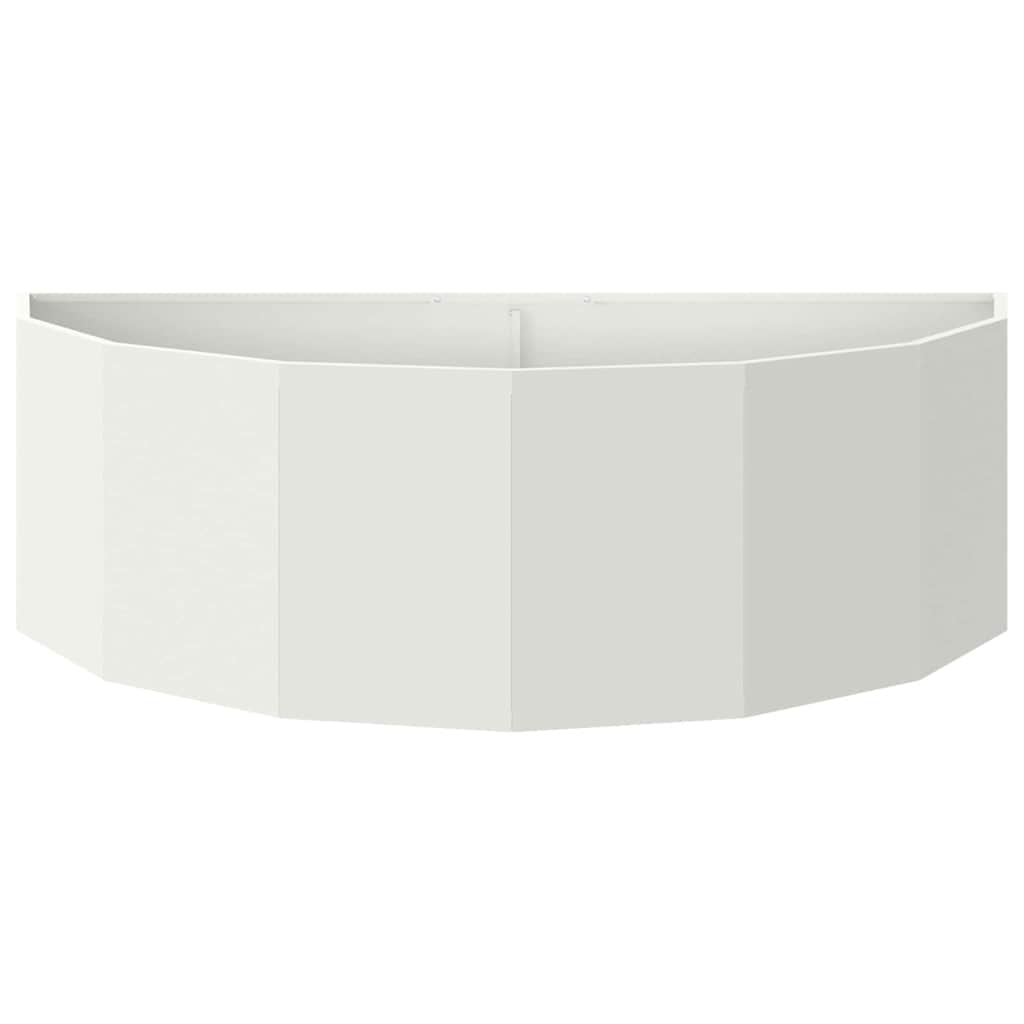 Plantenbak Wit 120 x 60 x 35 cm Staal is nu te koop bij PeponiXL, paradijselijk wonen!