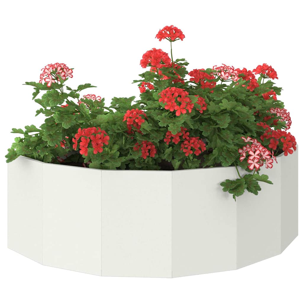 Plantenbak Wit 120 x 60 x 35 cm Staal is nu te koop bij PeponiXL, paradijselijk wonen!
