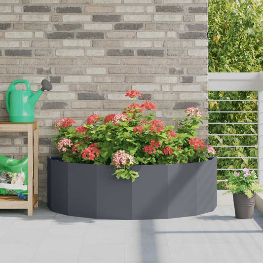 Plantenbak Antraciet 120 x 60 x 35 cm Staal is nu te koop bij PeponiXL, paradijselijk wonen!