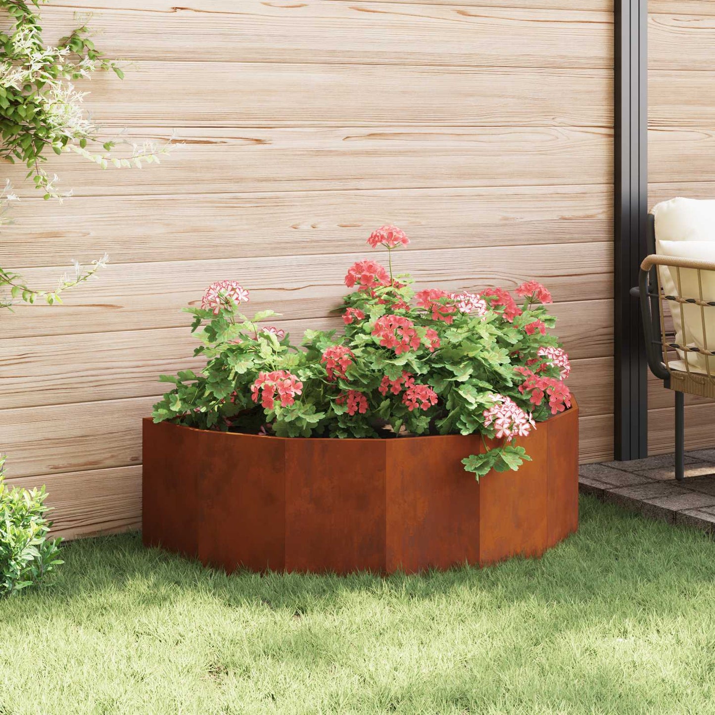 Plantenbak Roestig 120 x 60 x 35 cm Cortenstaal is nu te koop bij PeponiXL, paradijselijk wonen!