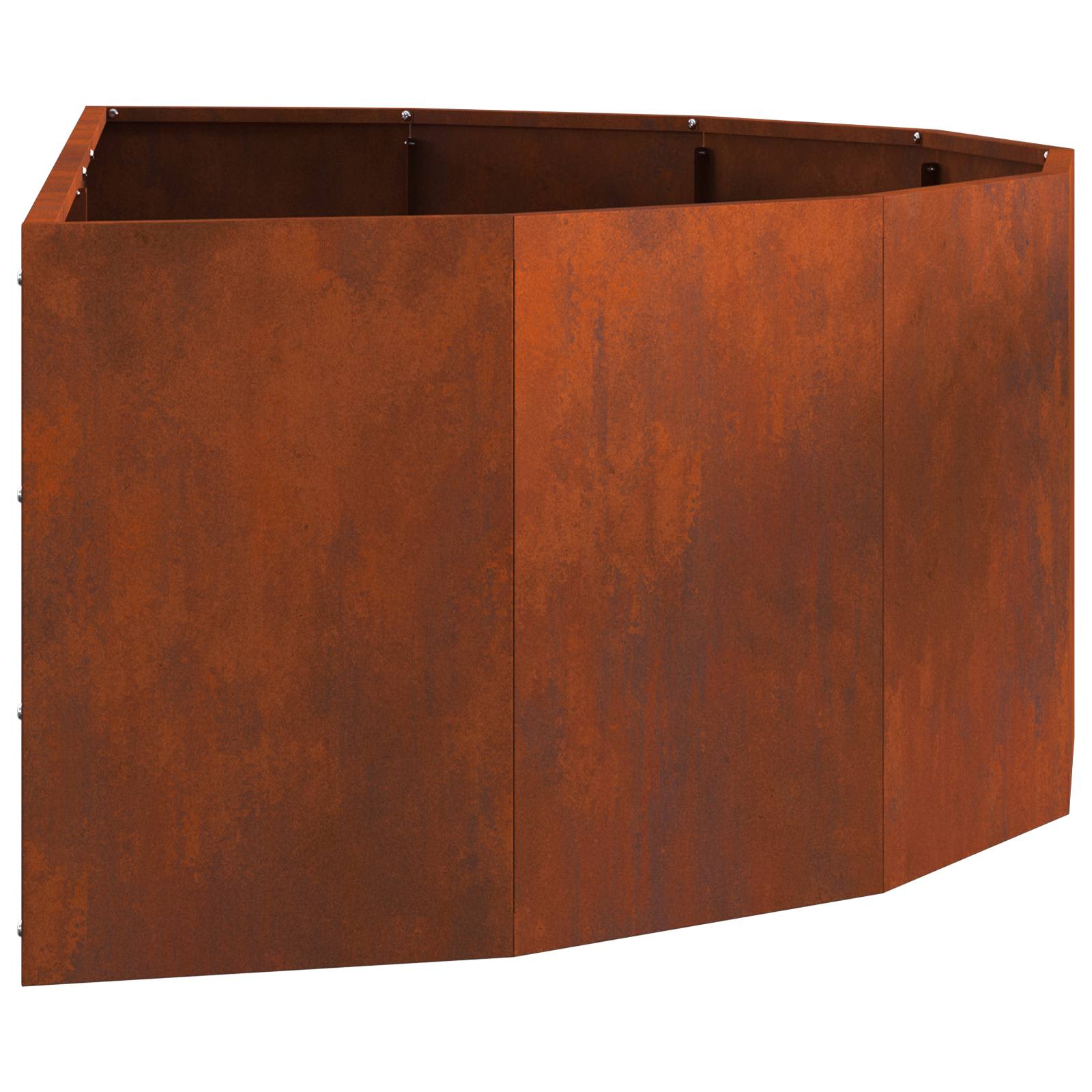 Plantenbak Roestig 120 x 60 x 35 cm Cortenstaal is nu te koop bij PeponiXL, paradijselijk wonen!