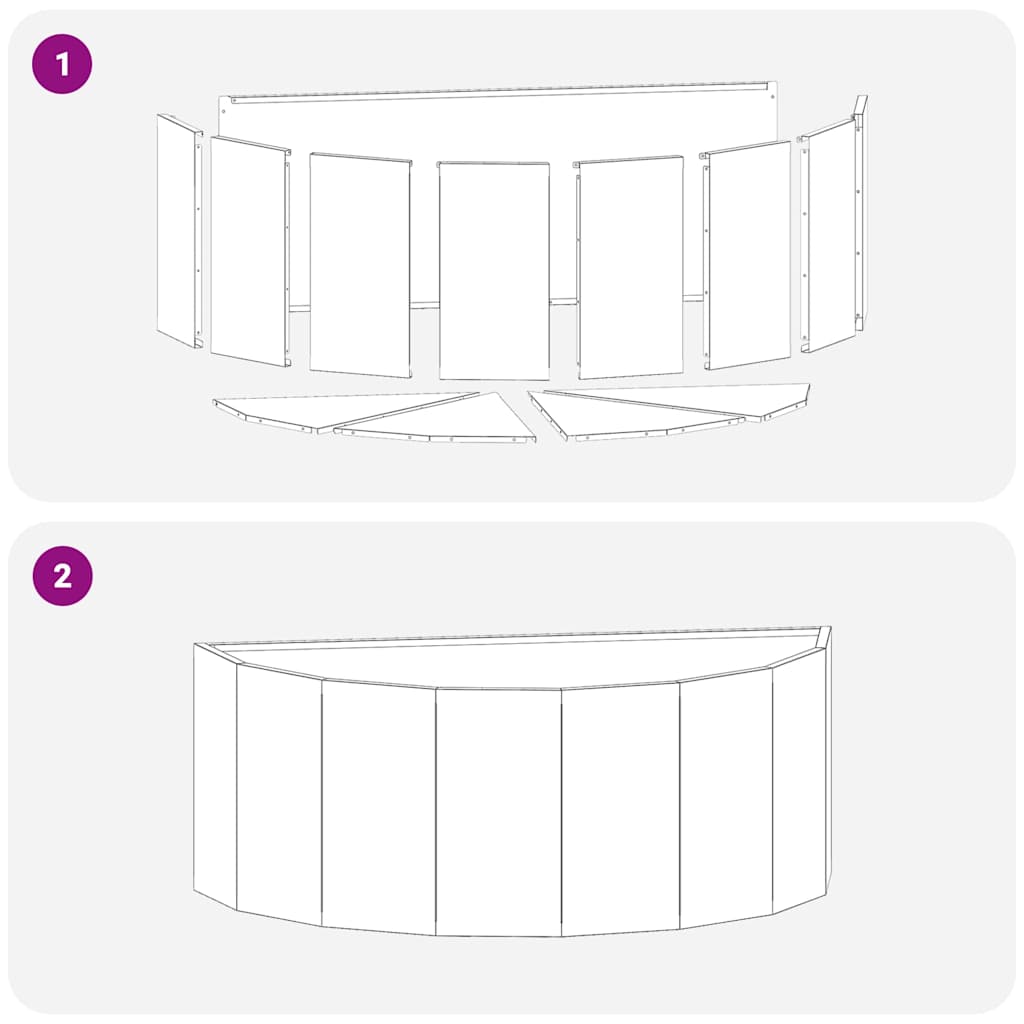Plantenbak Wit 90 x 45 x 35 cm Staal is nu te koop bij PeponiXL, paradijselijk wonen!