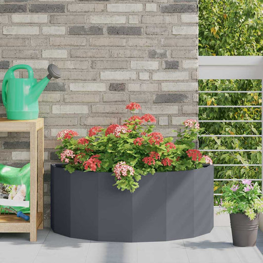Plantenbak Antraciet 90 x 45 x 35 cm Staal is nu te koop bij PeponiXL, paradijselijk wonen!