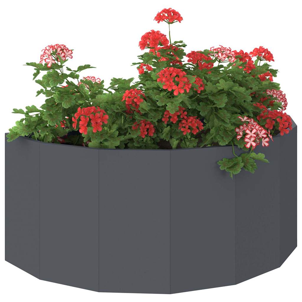 Plantenbak Antraciet 90 x 45 x 35 cm Staal is nu te koop bij PeponiXL, paradijselijk wonen!