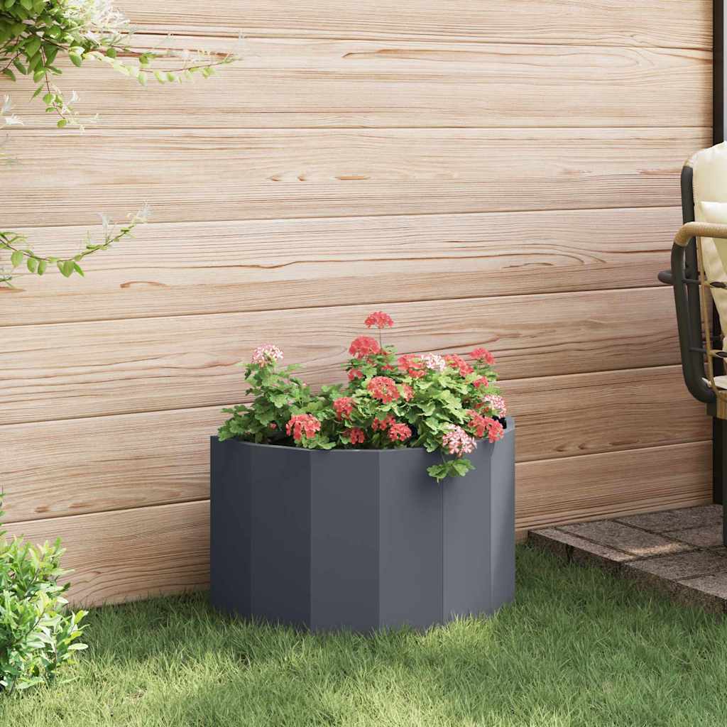 Plantenbak Antraciet 60 x 30 x 35 cm Staal is nu te koop bij PeponiXL, paradijselijk wonen!