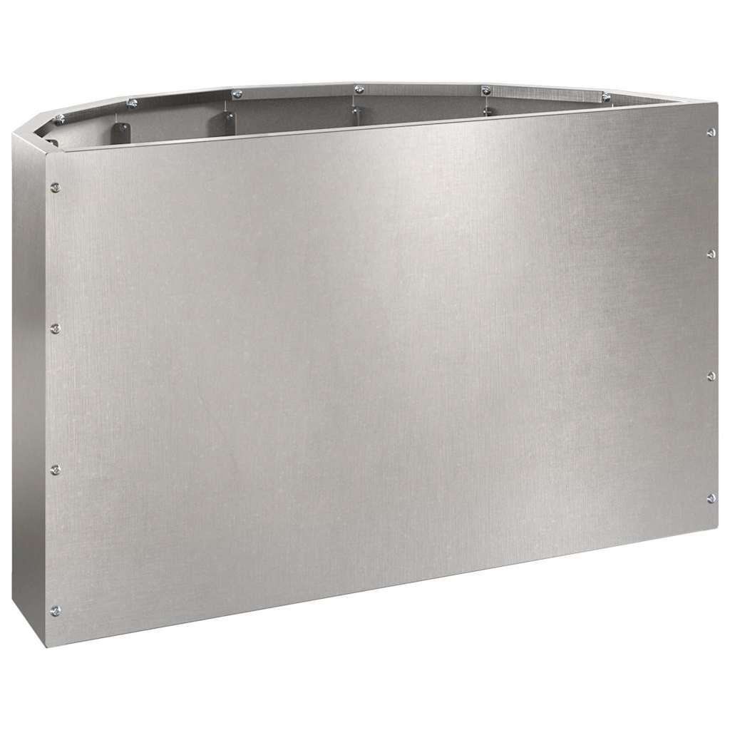 Plantenbak Zilver 60 x 30 x 35 cm Roestvrij staal is nu te koop bij PeponiXL, paradijselijk wonen!