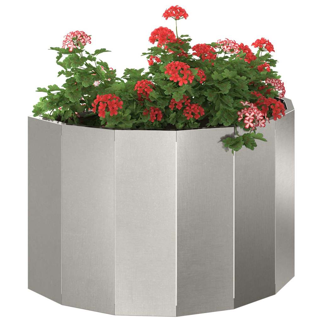 Plantenbak Zilver 60 x 30 x 35 cm Roestvrij staal is nu te koop bij PeponiXL, paradijselijk wonen!
