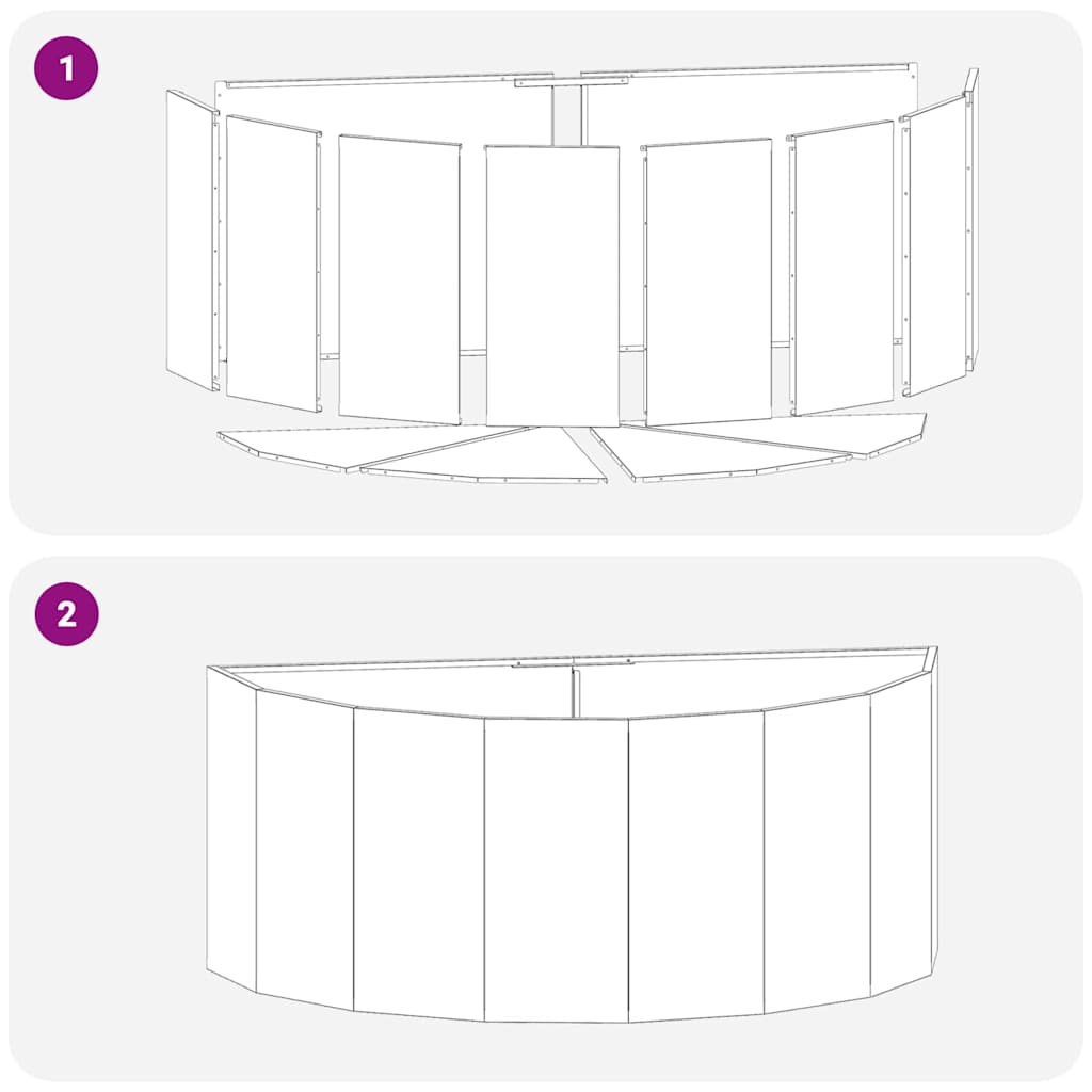 Plantenbak Zwart 120 x 60 x 50 cm Staal is nu te koop bij PeponiXL, paradijselijk wonen!