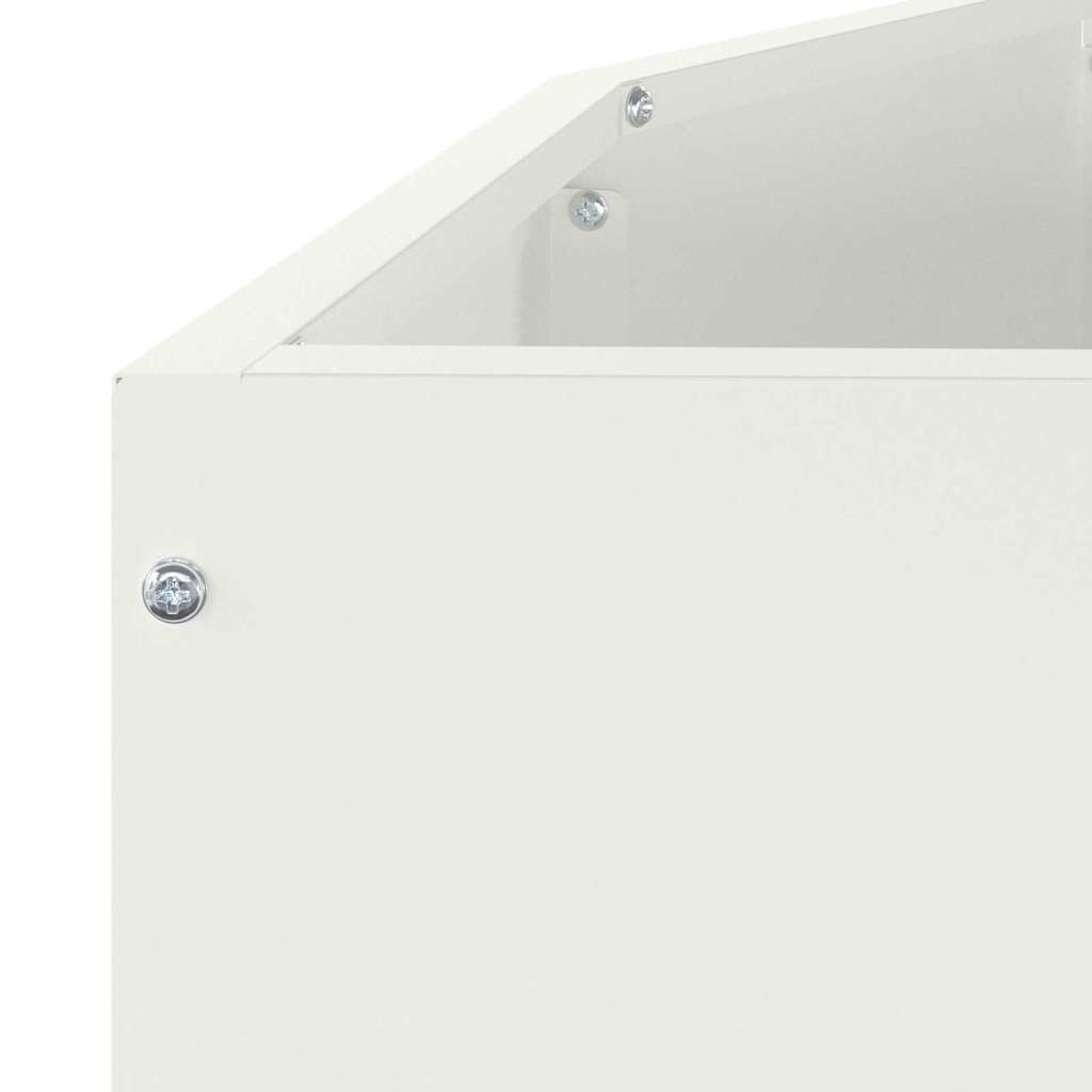 Plantenbak Wit 120 x 60 x 50 cm Staal is nu te koop bij PeponiXL, paradijselijk wonen!