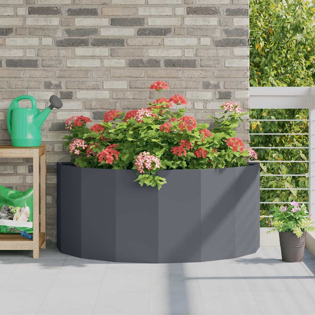 Plantenbak Antraciet 120 x 60 x 50 cm Staal is nu te koop bij PeponiXL, paradijselijk wonen!