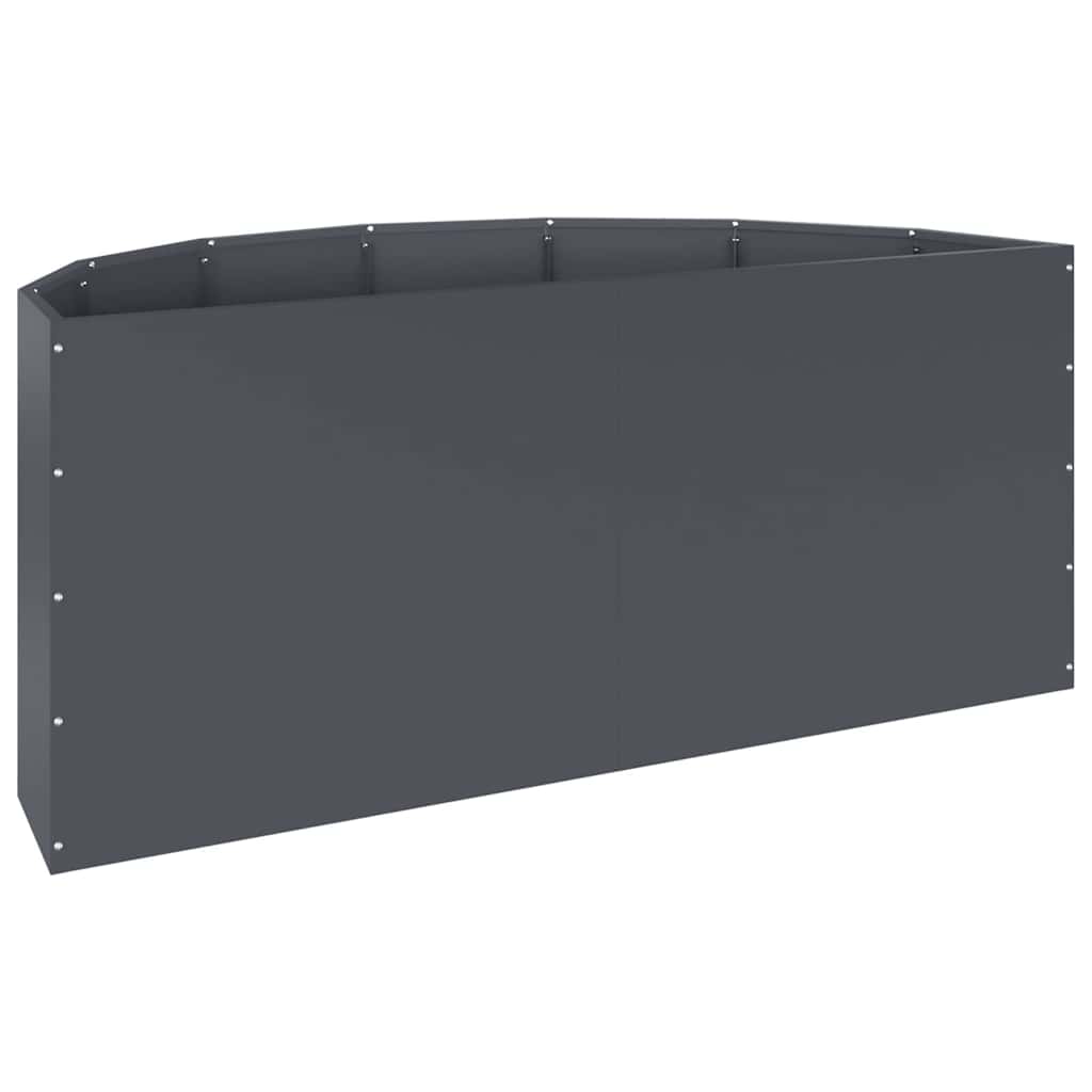 Plantenbak Antraciet 120 x 60 x 50 cm Staal is nu te koop bij PeponiXL, paradijselijk wonen!