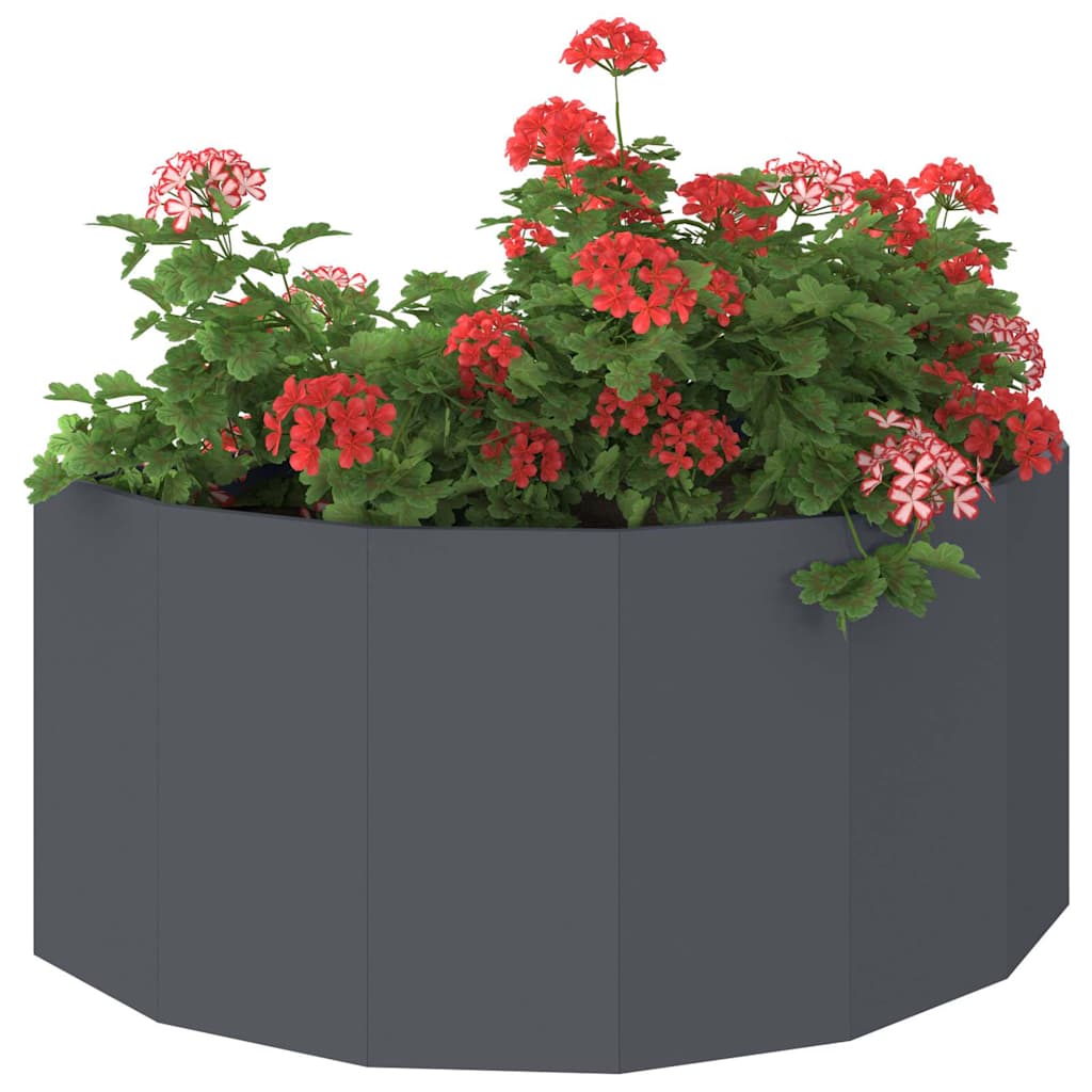 Plantenbak Antraciet 120 x 60 x 50 cm Staal is nu te koop bij PeponiXL, paradijselijk wonen!