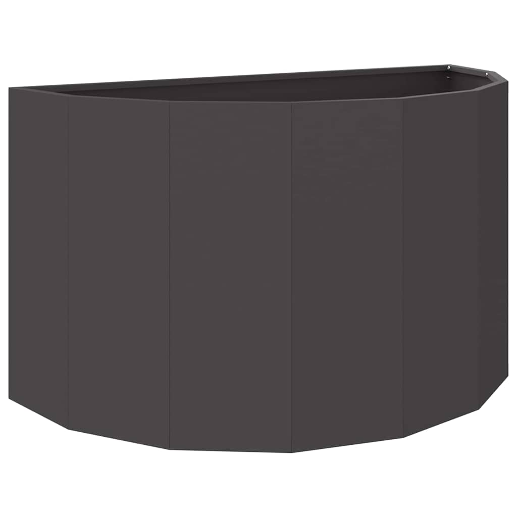 Plantenbak Zwart 90 x 45 x 50 cm Staal is nu te koop bij PeponiXL, paradijselijk wonen!