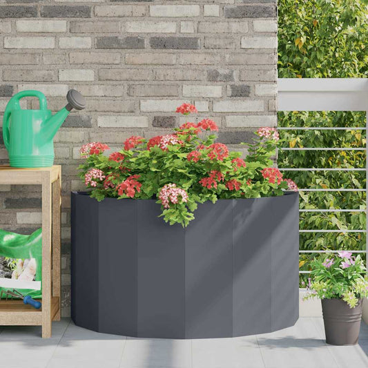 Plantenbak Antraciet 90 x 45 x 50 cm Staal is nu te koop bij PeponiXL, paradijselijk wonen!