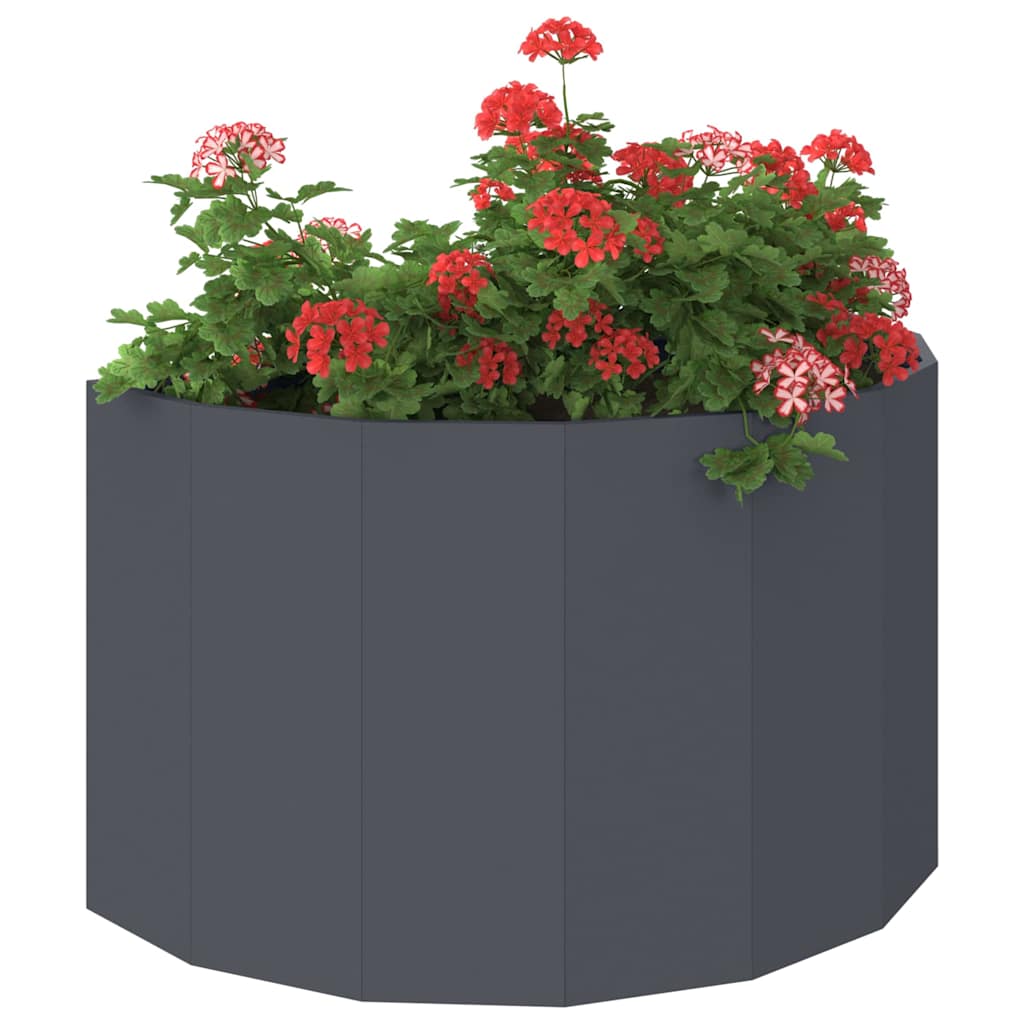 Plantenbak Antraciet 90 x 45 x 50 cm Staal is nu te koop bij PeponiXL, paradijselijk wonen!