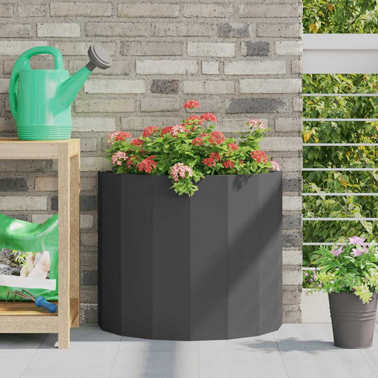 Plantenbak Zwart 60 x 30 x 50 cm Staal is nu te koop bij PeponiXL, paradijselijk wonen!