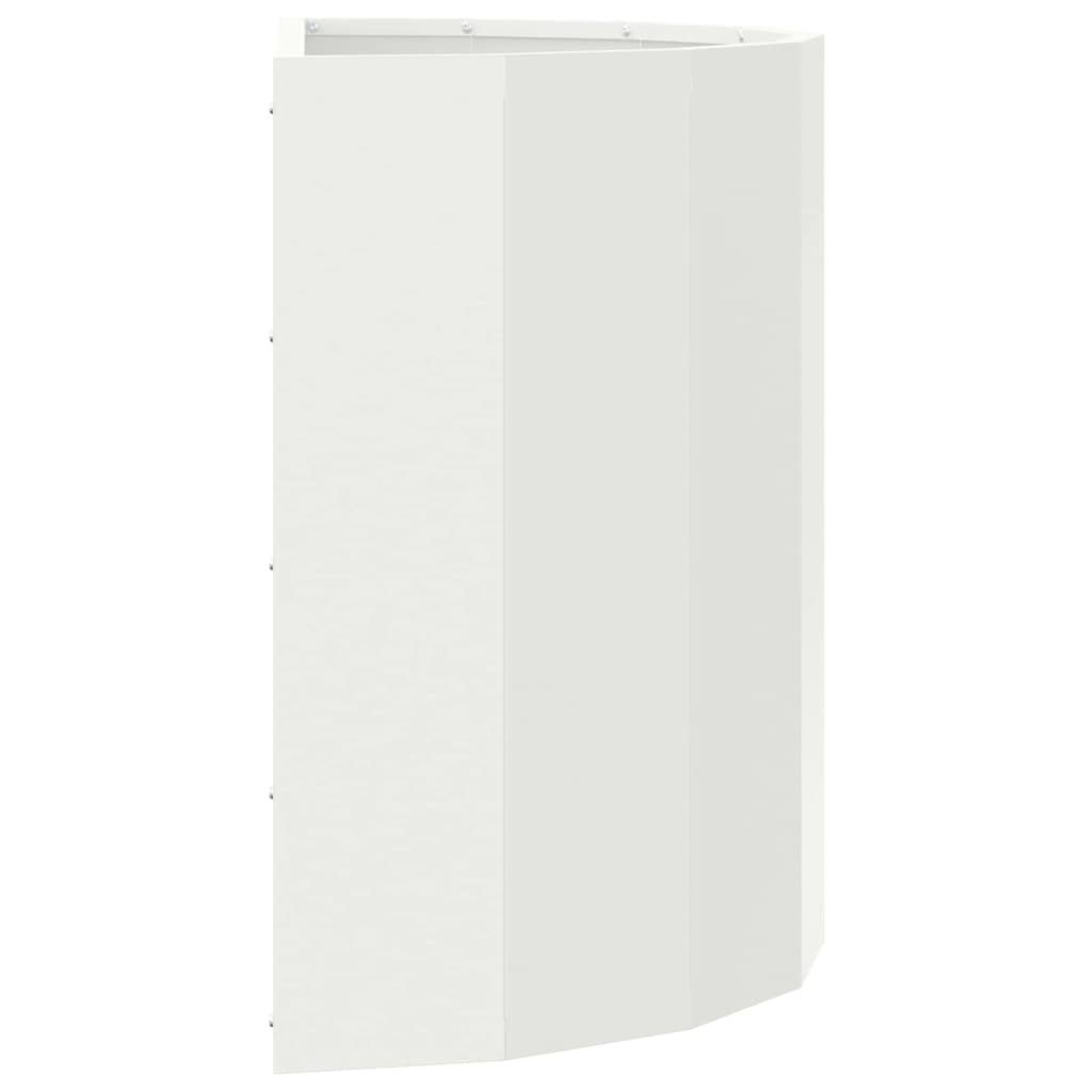 Plantenbak Wit 60 x 30 x 50 cm Staal is nu te koop bij PeponiXL, paradijselijk wonen!