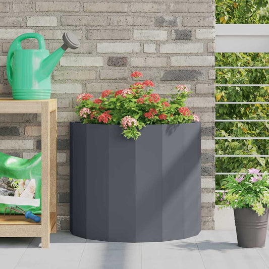 Plantenbak Antraciet 60 x 30 x 50 cm Staal is nu te koop bij PeponiXL, paradijselijk wonen!