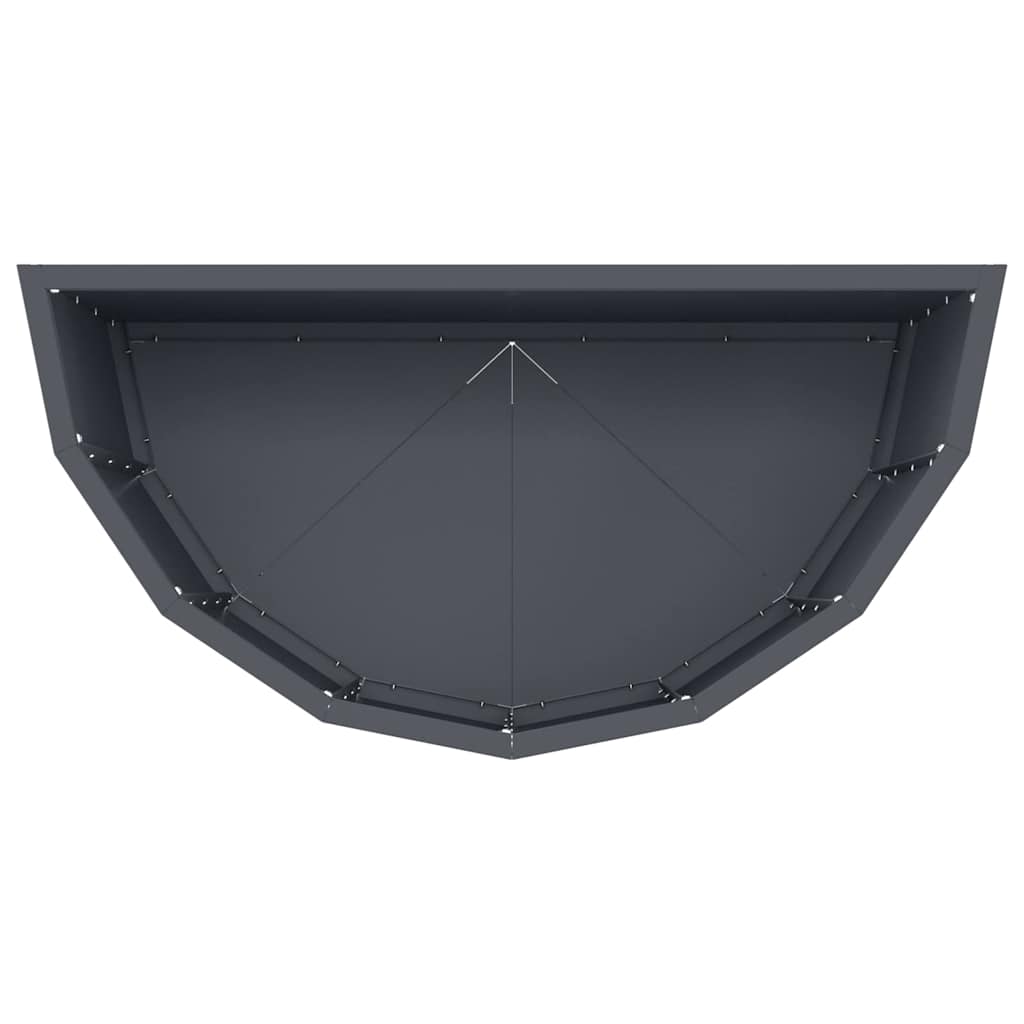 Plantenbak Antraciet 60 x 30 x 50 cm Staal is nu te koop bij PeponiXL, paradijselijk wonen!