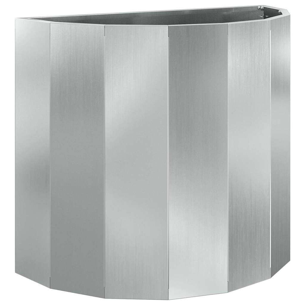 Plantenbak Zilver 60 x 30 x 50 cm Gegalvaniseerd staal is nu te koop bij PeponiXL, paradijselijk wonen!
