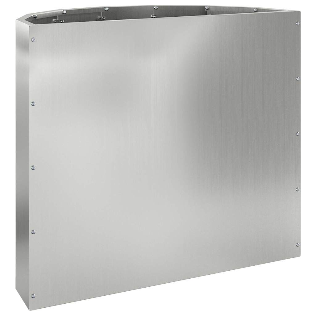 Plantenbak Zilver 60 x 30 x 50 cm Gegalvaniseerd staal is nu te koop bij PeponiXL, paradijselijk wonen!