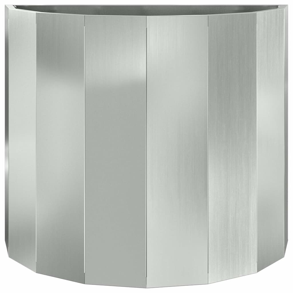 Plantenbak Zilver 60 x 30 x 50 cm Gegalvaniseerd staal is nu te koop bij PeponiXL, paradijselijk wonen!