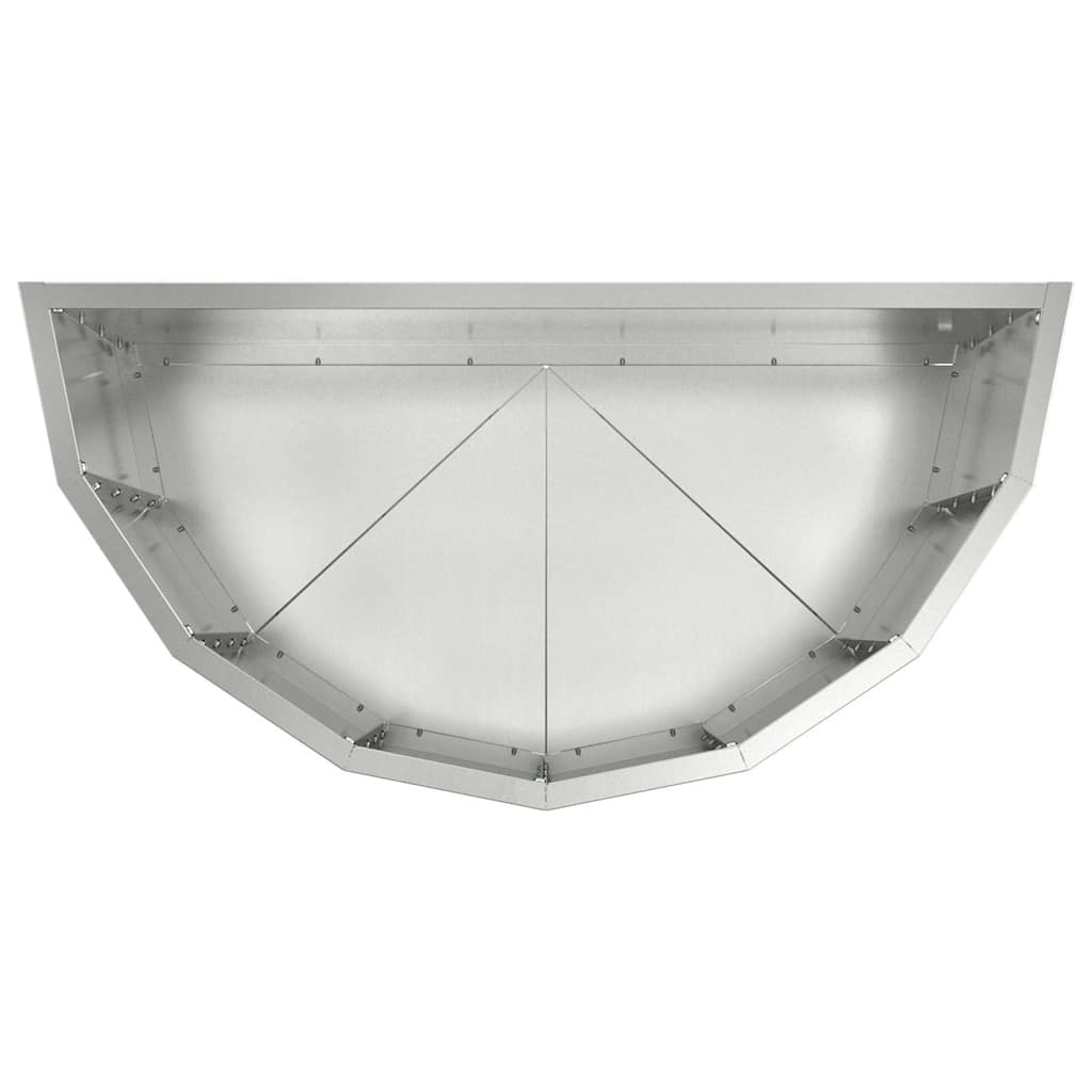 Plantenbak Zilver 60 x 30 x 50 cm Gegalvaniseerd staal is nu te koop bij PeponiXL, paradijselijk wonen!