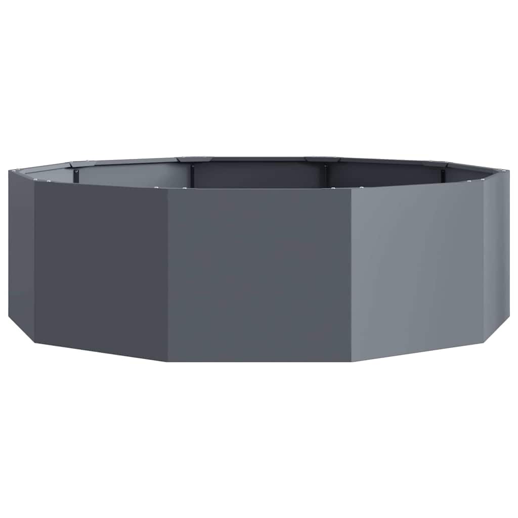 Plantenbak Antraciet 120 x 120 x 35 cm Staal is nu te koop bij PeponiXL, paradijselijk wonen!