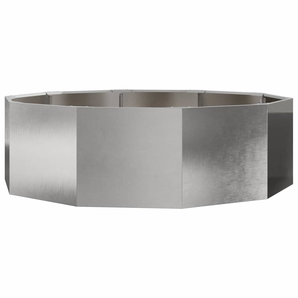 Plantenbak Zilver 120 x 120 x 35 cm Roestvrij staal is nu te koop bij PeponiXL, paradijselijk wonen!