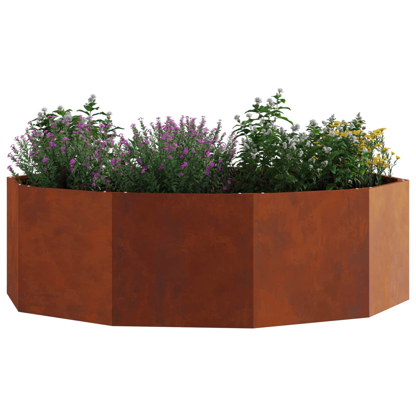 Plantenbak Roestig 120 x 120 x 35 cm Cortenstaal is nu te koop bij PeponiXL, paradijselijk wonen!