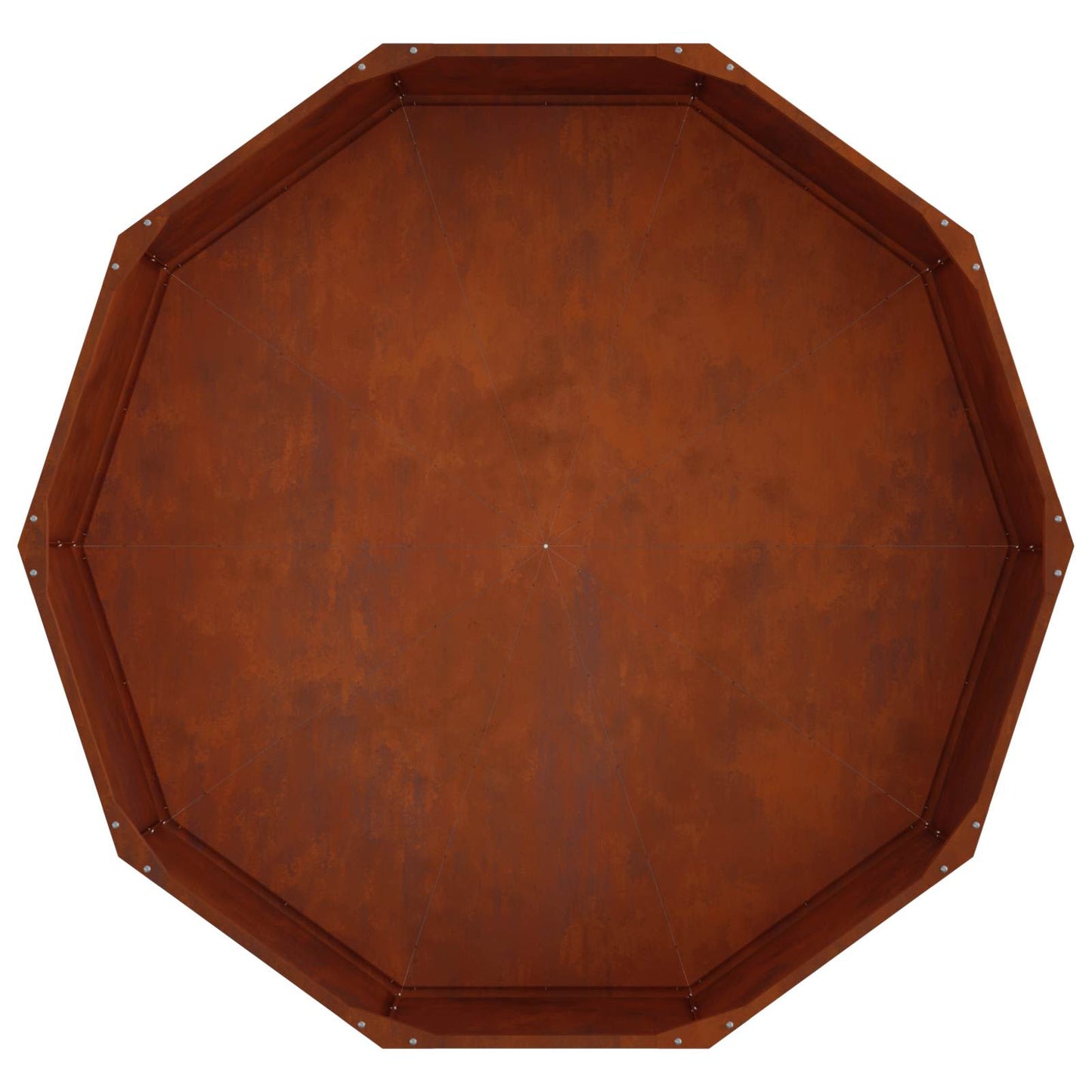 Plantenbak Roestig 120 x 120 x 35 cm Cortenstaal is nu te koop bij PeponiXL, paradijselijk wonen!