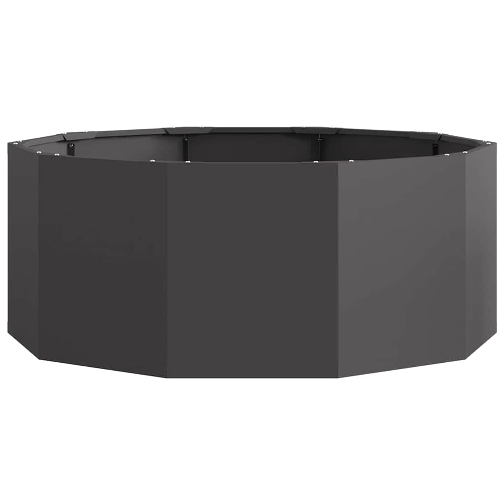 Plantenbak Zwart 90 x 90 x 35 cm Staal is nu te koop bij PeponiXL, paradijselijk wonen!