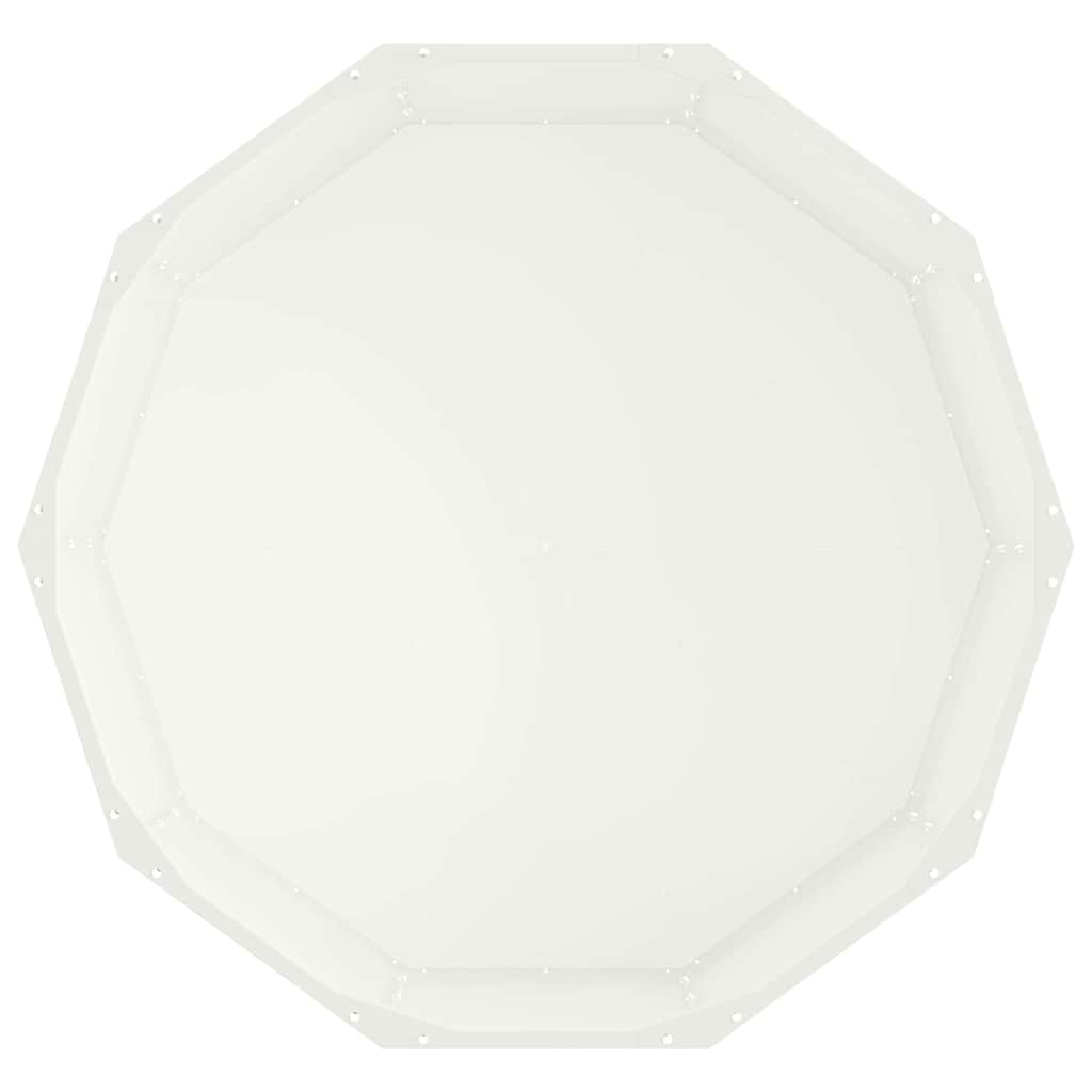 Plantenbak Wit 90 x 90 x 35 cm Staal is nu te koop bij PeponiXL, paradijselijk wonen!