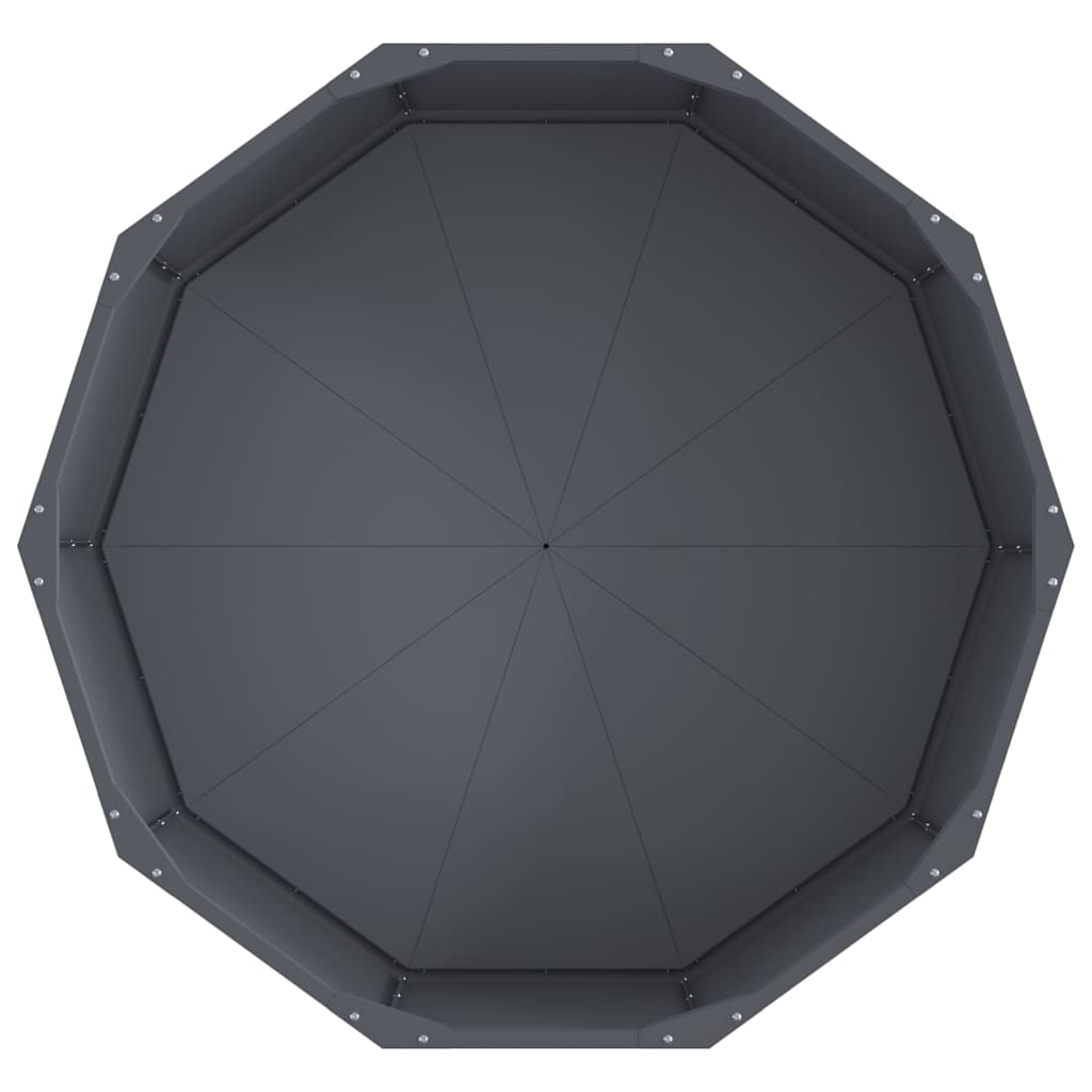 Plantenbak Antraciet 90 x 90 x 35 cm Staal is nu te koop bij PeponiXL, paradijselijk wonen!