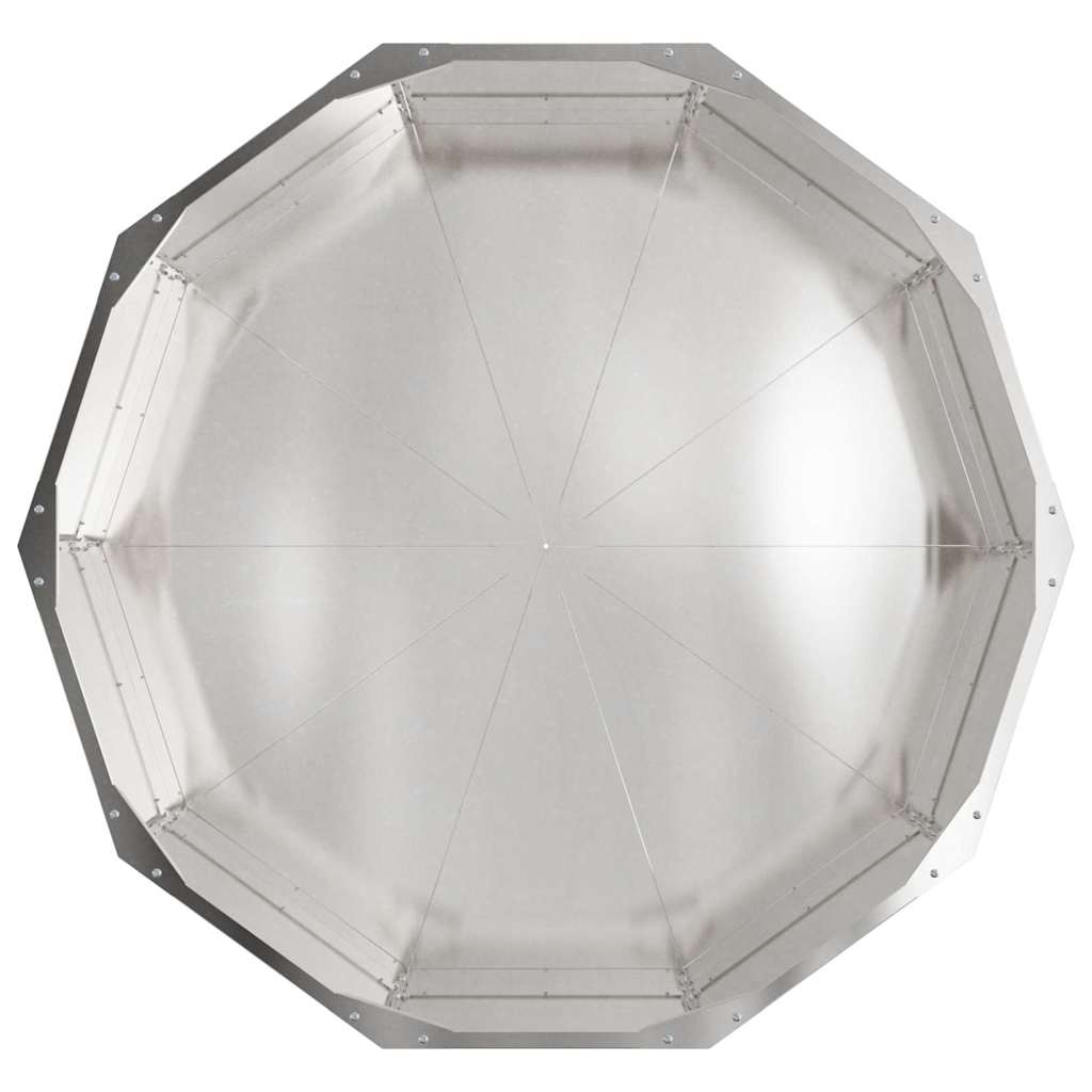 Plantenbak Zilver 90 x 90 x 35 cm Roestvrij staal is nu te koop bij PeponiXL, paradijselijk wonen!