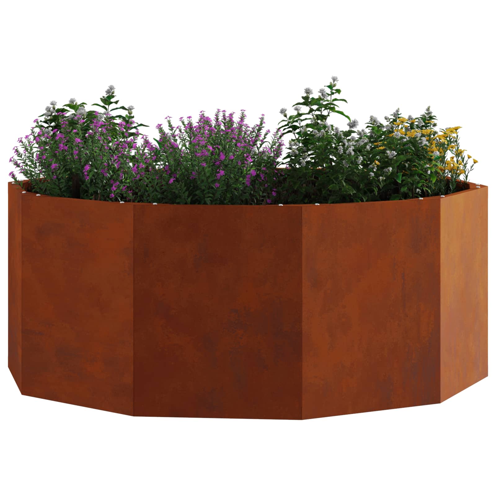 Plantenbak Roestig 90 x 90 x 35 cm Cortenstaal is nu te koop bij PeponiXL, paradijselijk wonen!