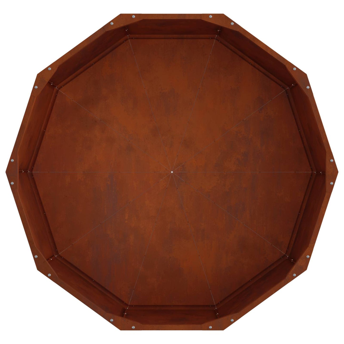Plantenbak Roestig 90 x 90 x 35 cm Cortenstaal is nu te koop bij PeponiXL, paradijselijk wonen!