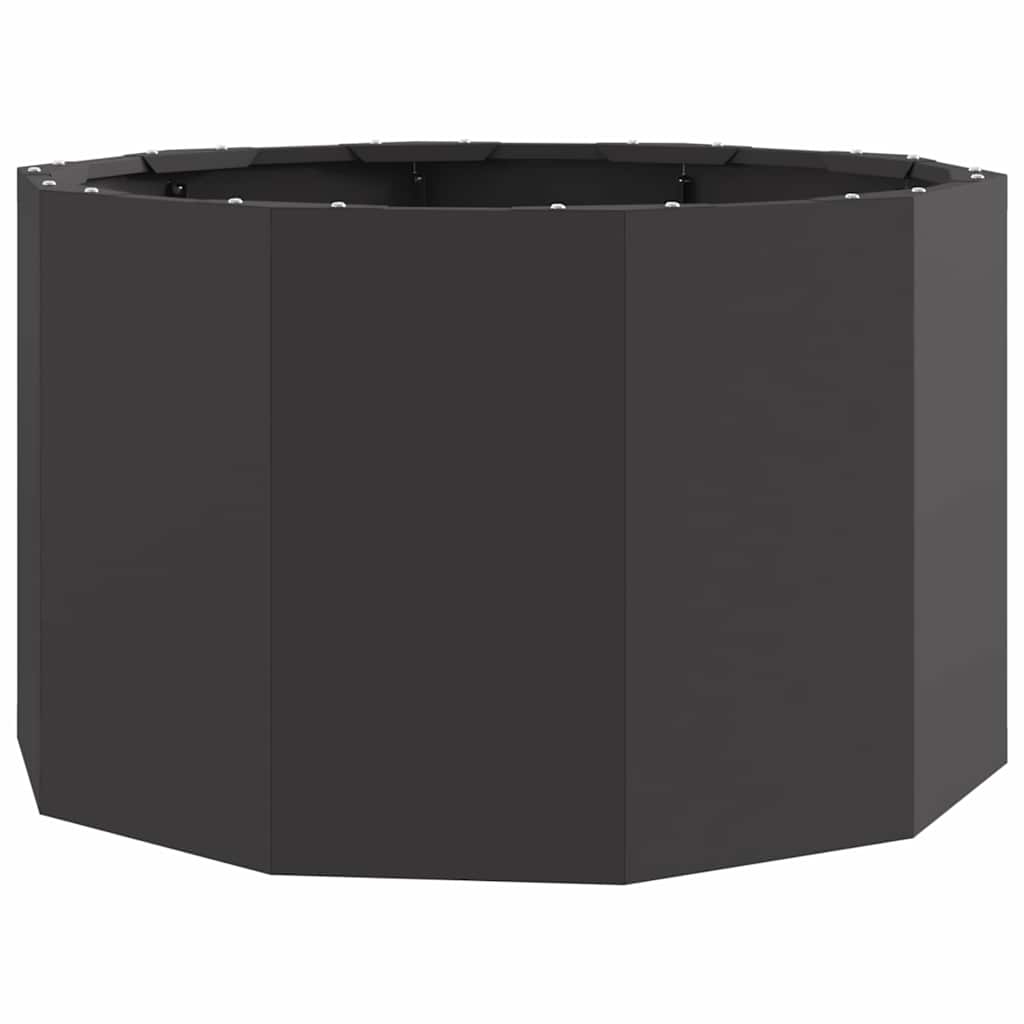 Plantenbak Zwart 60 x 60 x 35 cm Staal is nu te koop bij PeponiXL, paradijselijk wonen!