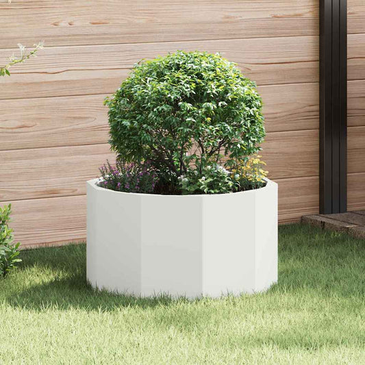 Plantenbak Wit 60 x 60 x 35 cm Staal is nu te koop bij PeponiXL, paradijselijk wonen!